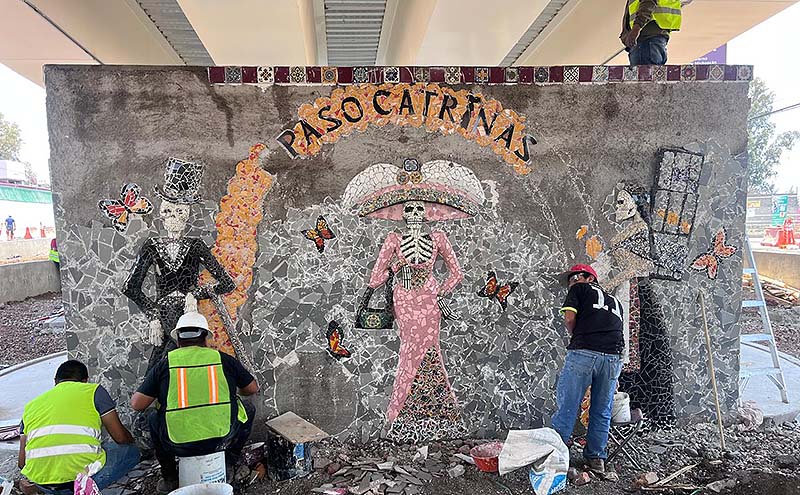 Flujo vehicular seguro y espacio de convivencia el Paso Catrinas: SCOP