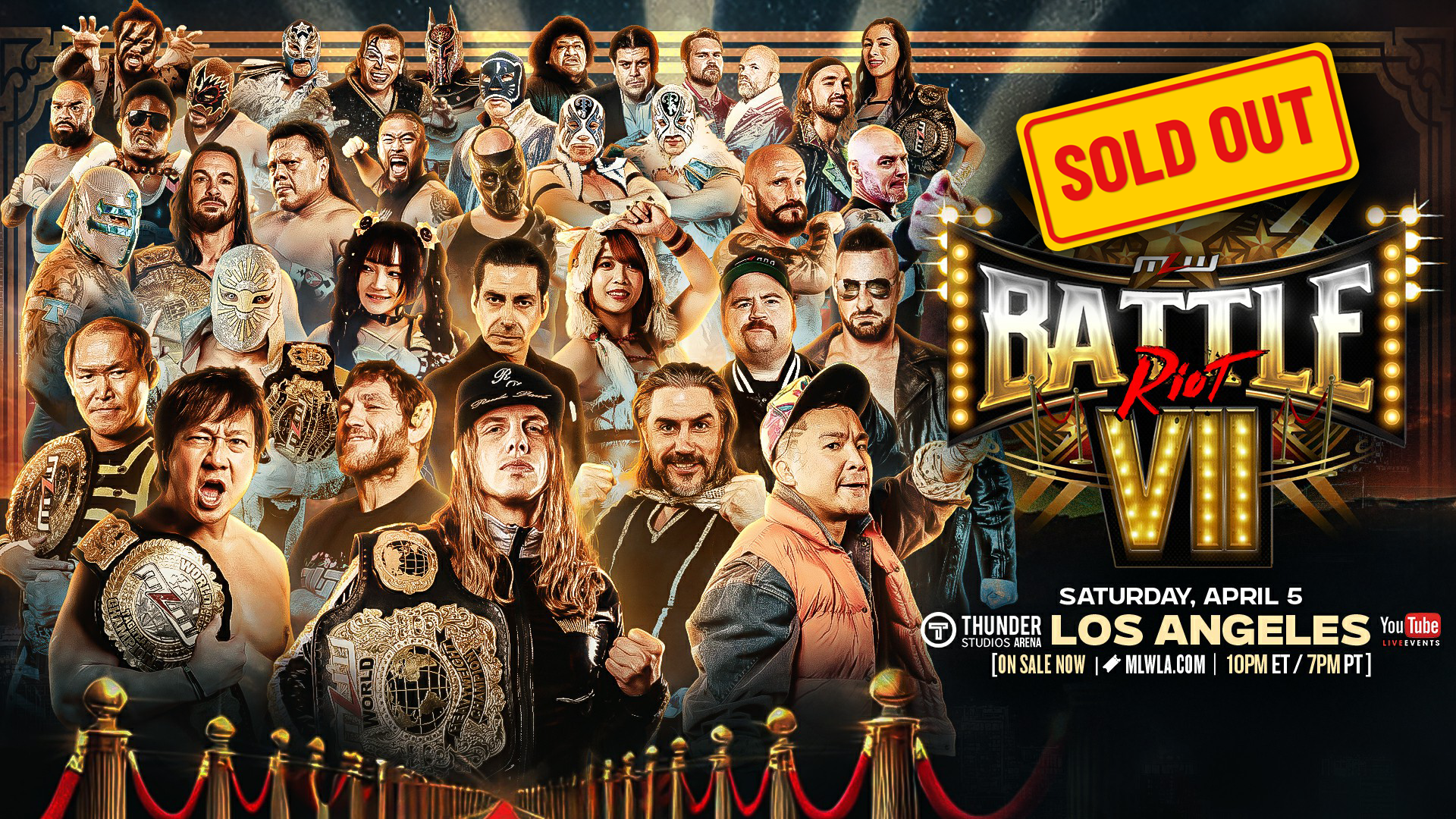 Habrá un lleno total este sábado en Los Ángeles para recibir la espectacular lucha libre