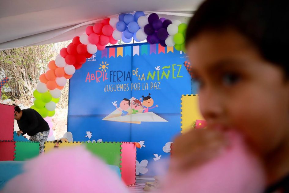 Más de 50 mil sonrisas se lograron durante la Feria Por la Niñez, que organizó el DIF Morelia