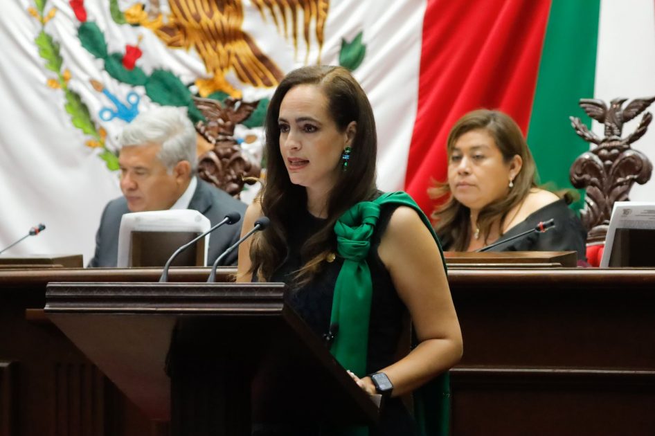 Presenta Sandra Arreola iniciativa para endurecer penas por delitos sexuales contra menores en Michoacán