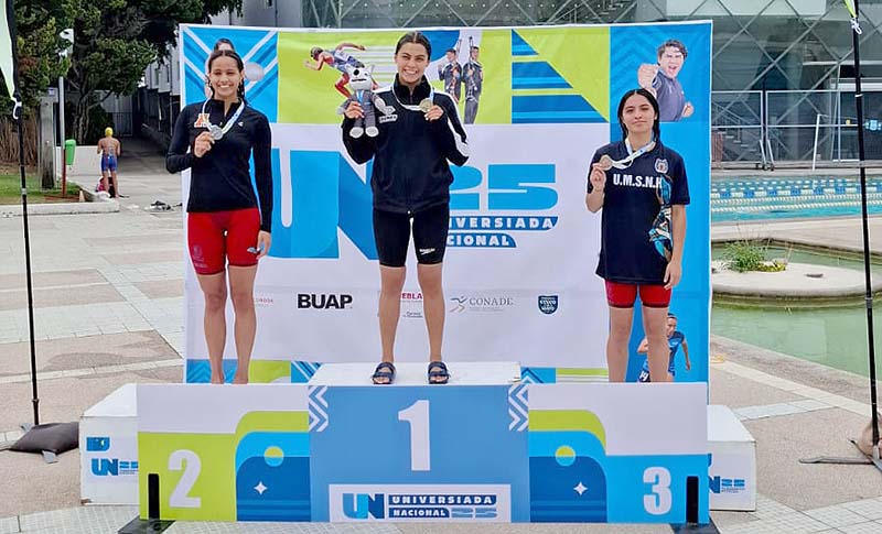 Deportistas nicolaitas firman día histórico en la Universiada Nacional