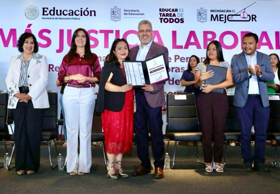 Michoacán vive el mejor momento de la historia educativa: SEE