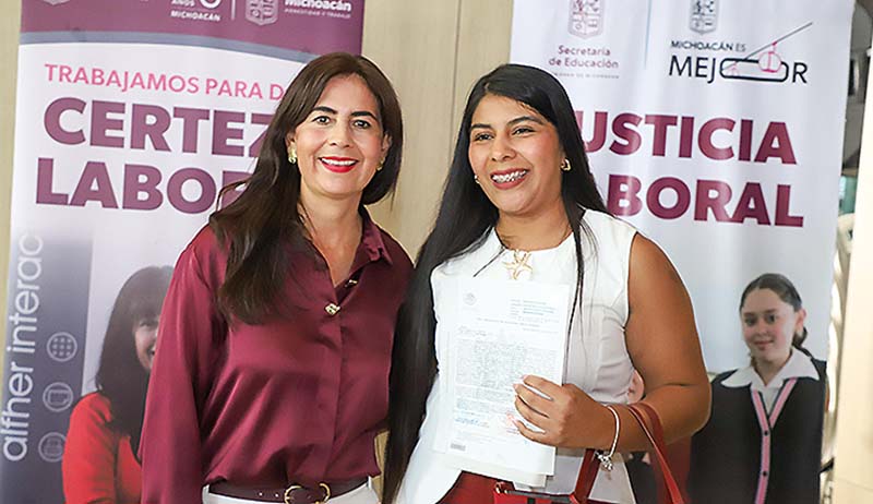 Cada documento entregado es parte de la transformación: Gabriela Molina