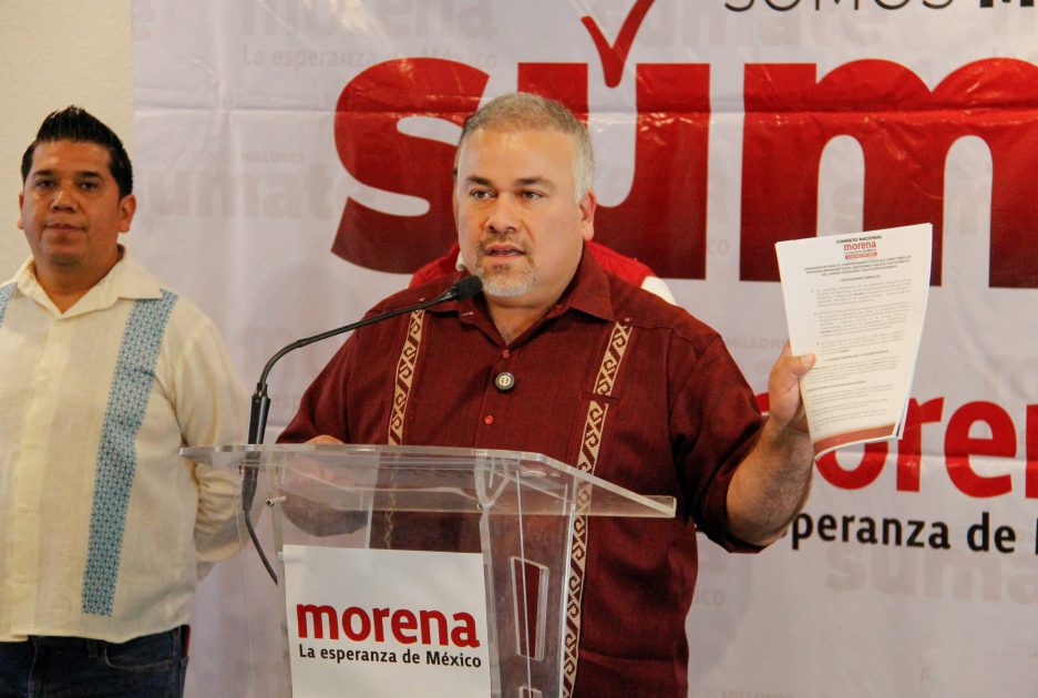 Morena Michoacán llama a Leonel Godoy a respetar procesos internos del partido