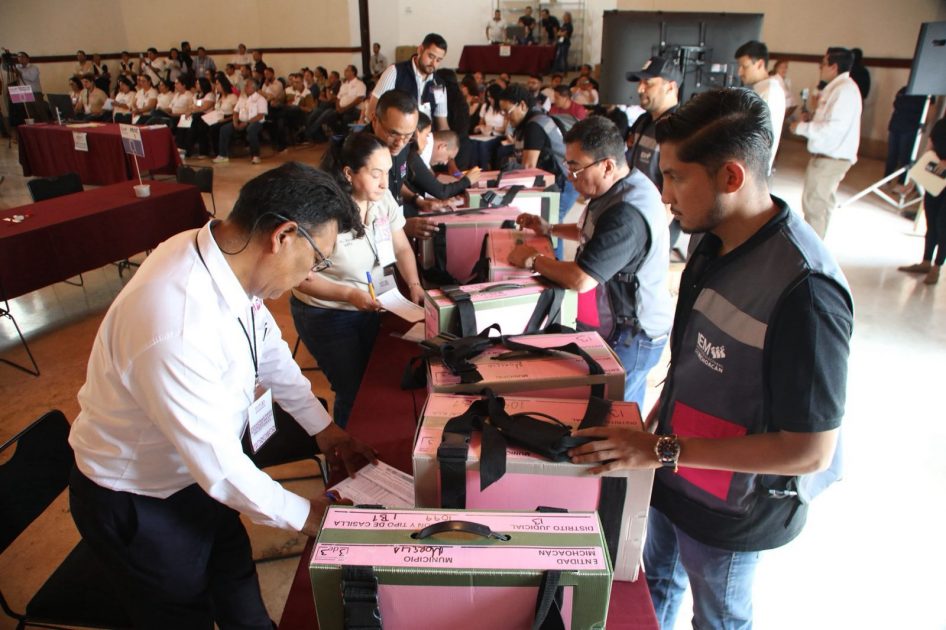 Comités Distritales Judiciales del IEM se capacitan rumbo a la jornada electoral