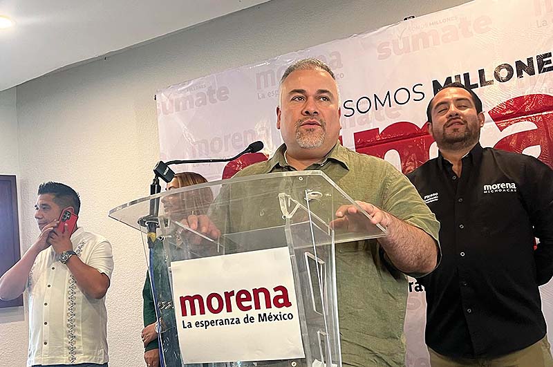 “Con Morena, Morelia es mejor”: Jesús Mora