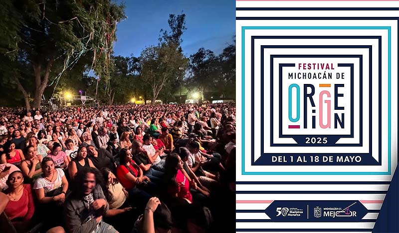 Piso 21 y Pablo Montero abren conciertos del Festival Michoacán de Origen