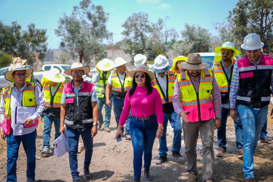 Michoacán construye un mejor Morelia con obra en av. Amalia Solórzano: Gladyz Butanda