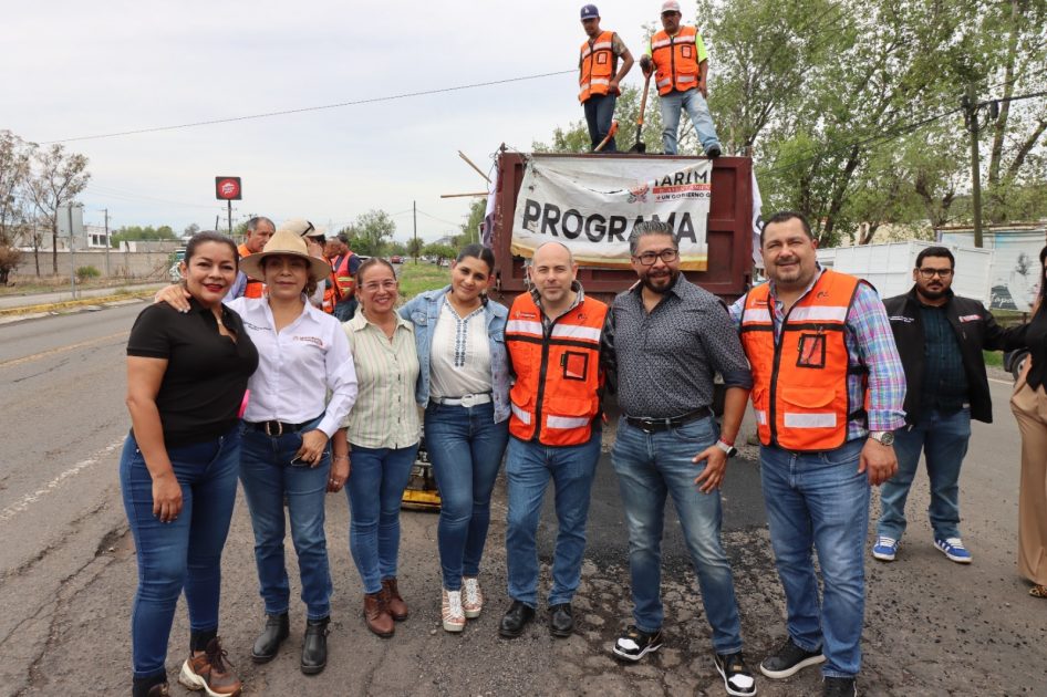 Tarímbaro arranca rehabilitación de vialidades con Programa de Bacheo