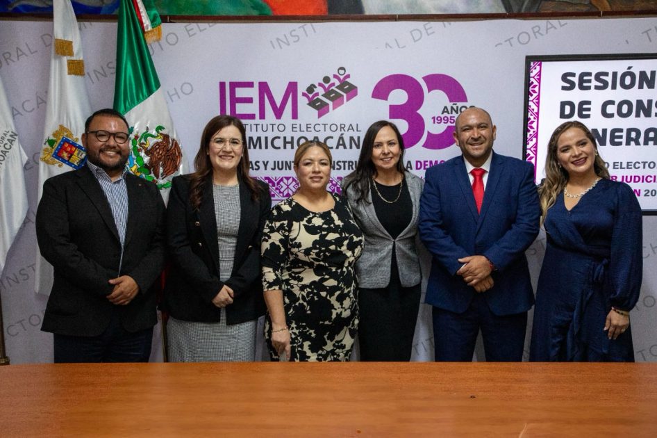 Entrega el IEM constancias de mayoría a títulares de Juzgados Penales, Civiles, Mixtos y Menores