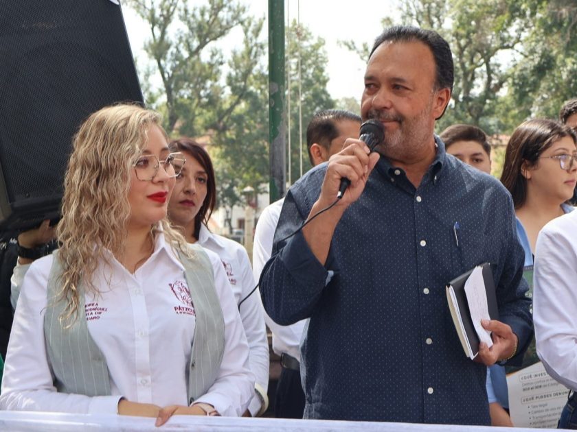 Julio Arreola encabeza conmemoración del Día Mundial del Medio Ambiente con desfile infantil en Pátzcuaro