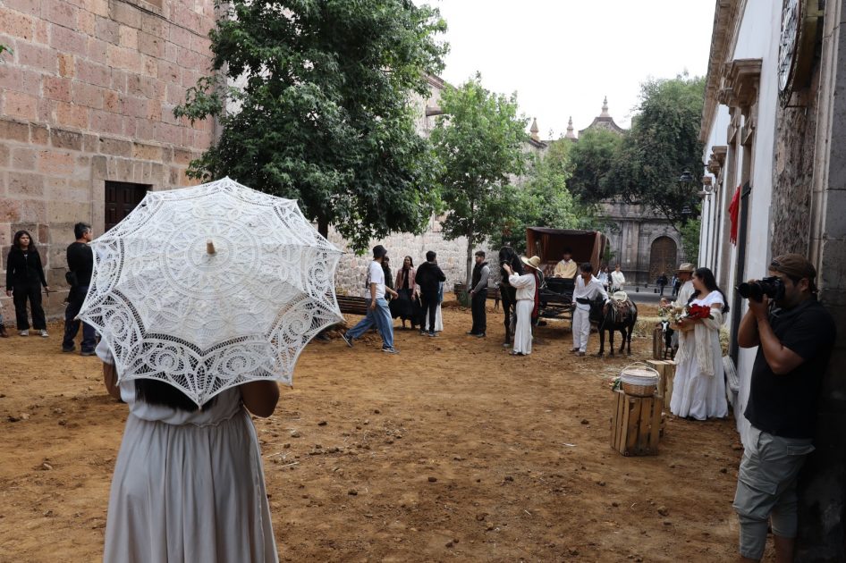 Inicia rodaje en Morelia de la película “Las Señoritas de Valladolid”