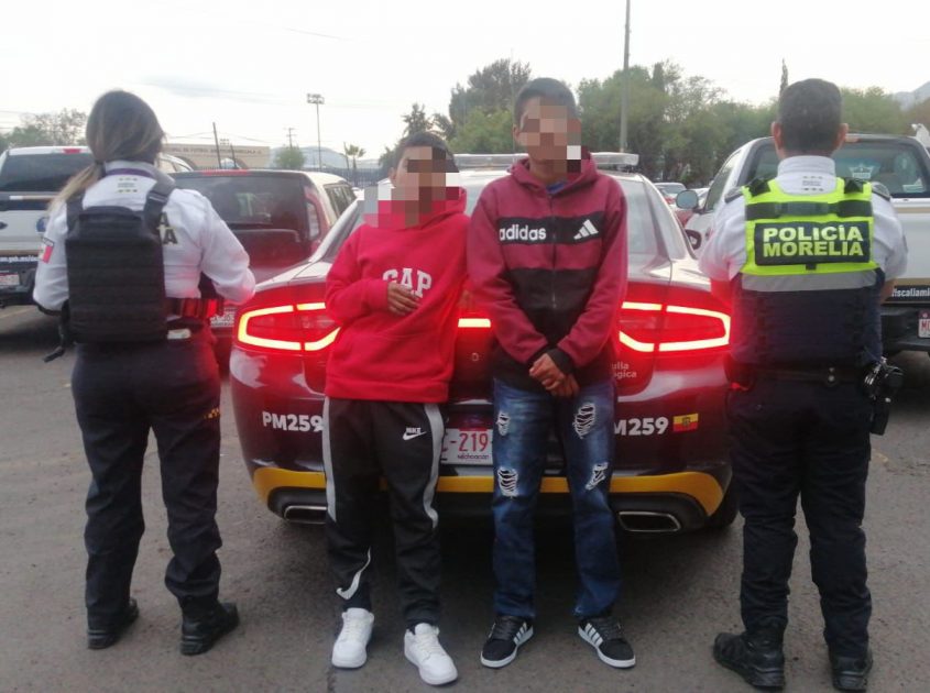 Policía Morelia localiza a menores con alerta de búsqueda en la Terminal de Autobuses, presuntamente reclutados por el crimen organizado