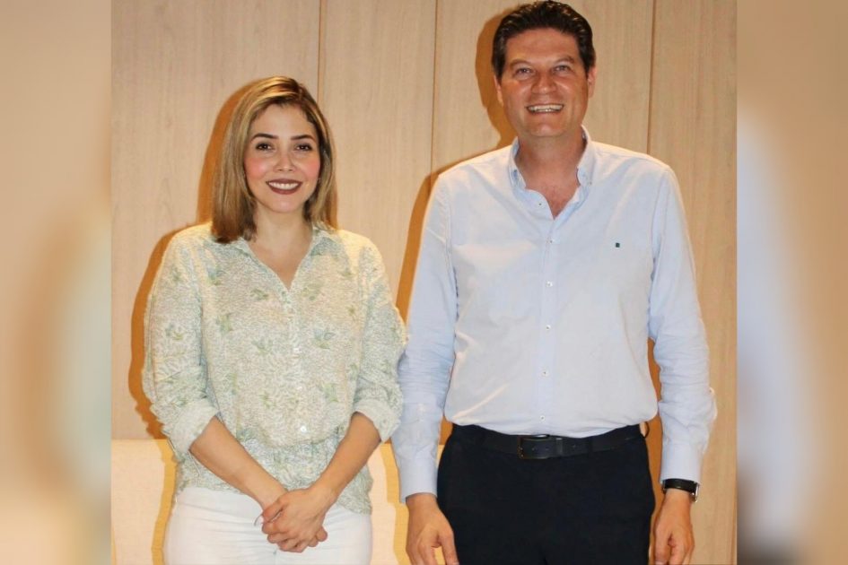 Se reúne Brissa Arroyo con alcalde de Morelia, Alfonso Martínez