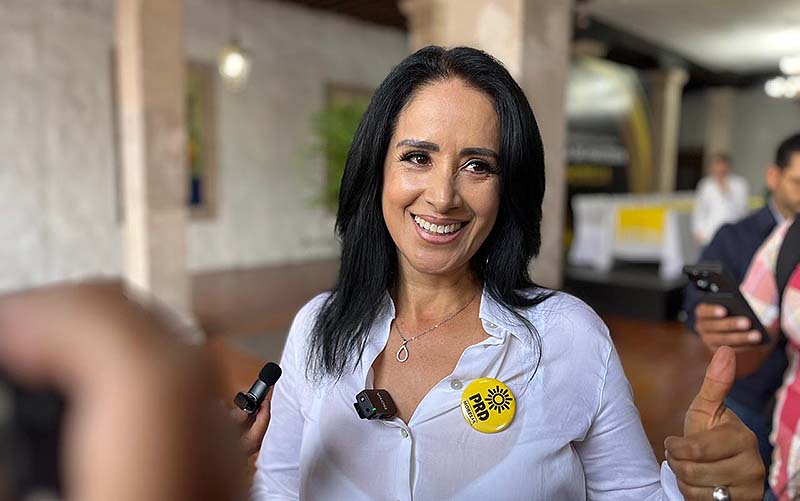 De estar en el abandono, ahora el PRD será competitivo: Lucila Martínez