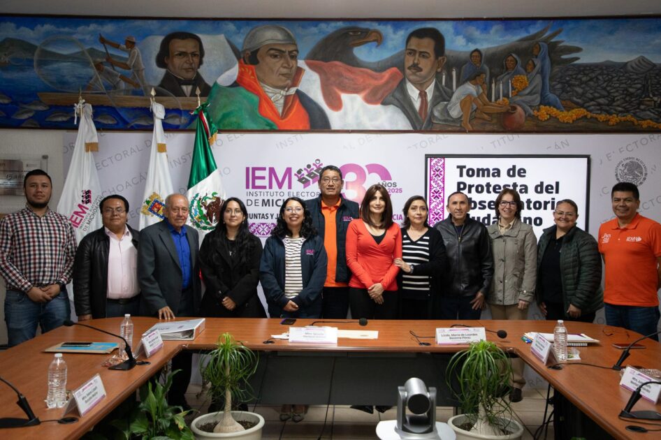 Instalan Observatorio Ciudadano del IEM