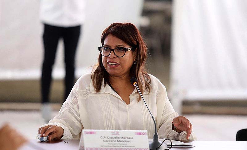 El IEM sin escatimar esfuerzo para elecciones judiciales: Claudia Carreño