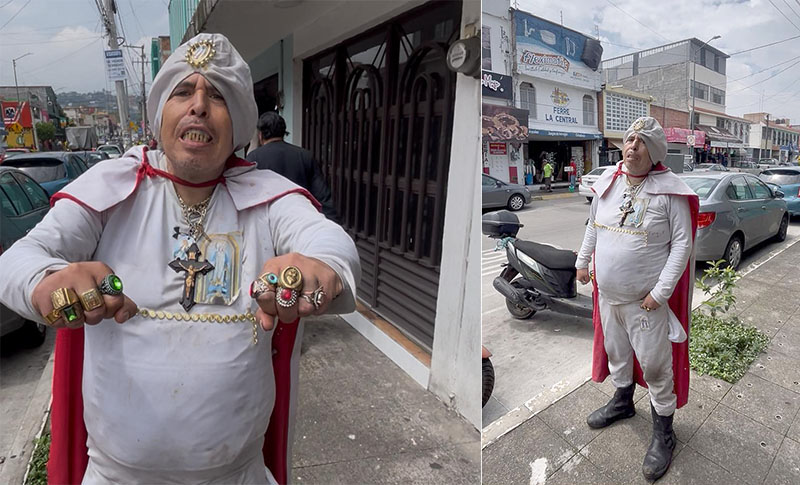 HISTORIAS. El “Kalimán Moreliano” recorre las calles componiendo canciones y cantando a la Virgen de Guadalupe
