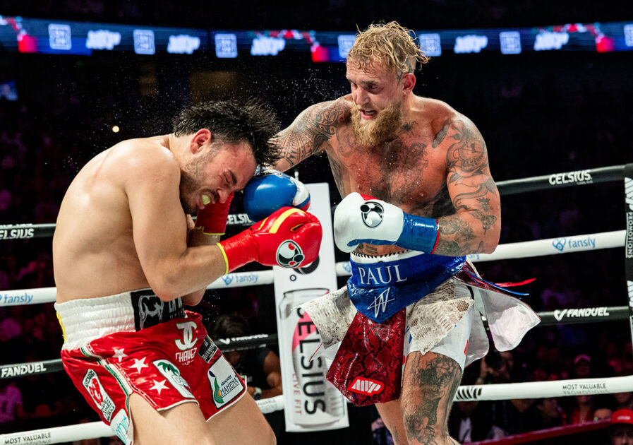 Jake Paul derroto claramente y por decisión unánime a Julio Cesar Chávez Jr en el Honda Center de Anaheim, California