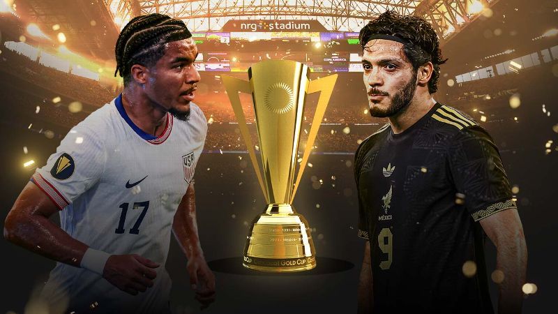 Estados Unidos y México se enfrentarán en la Final de la Copa Oro Concacaf 2025 el 6 de julio en el NRG Stadium de Houston