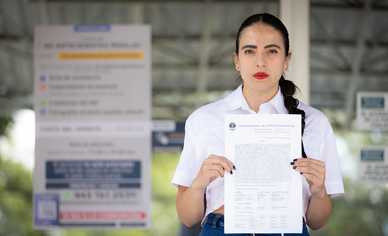 Giulianna Bugarini  denuncia ante la Fiscalía el ciberacoso del que fue objeto por usar minifalda