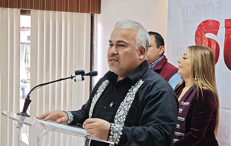 Ninguna encuesta de aspirantes está por encima de la fuerza y solidez de Morena: Jesús Mora