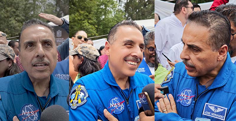 Los jóvenes deben alcanzar sus propias estrellas; soy de sangre purépecha: Astronauta José Hernández