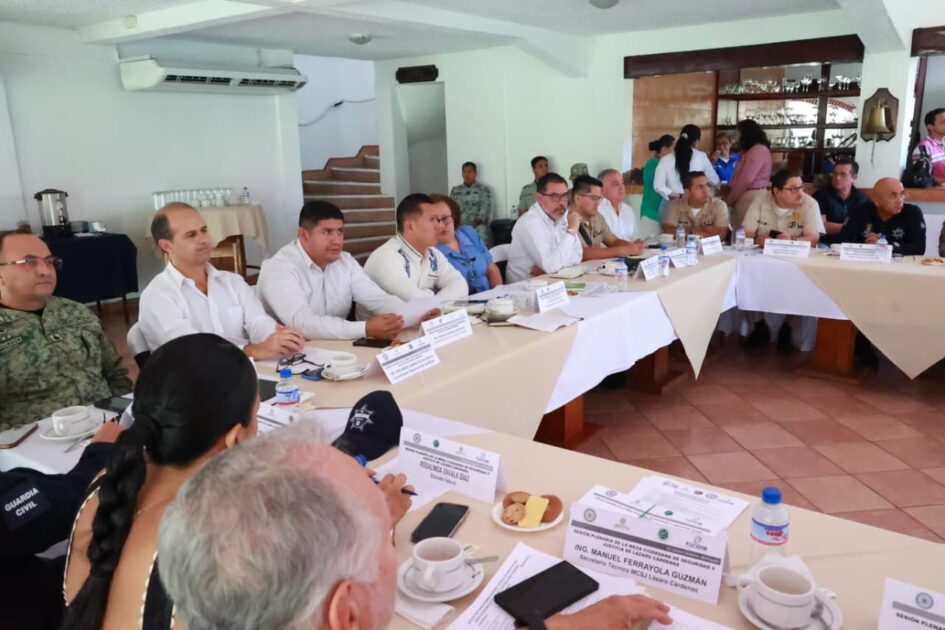 Avanza Lázaro Cárdenas en estrategia de seguridad y orden público: SSP