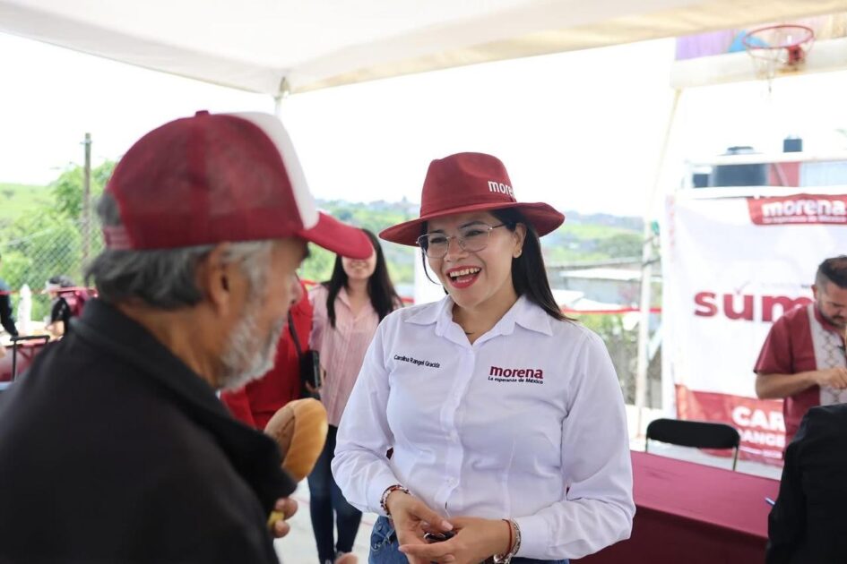 Impulsa Carolina Rangel la conformación de comités seccionales de Morena en Michoacán
