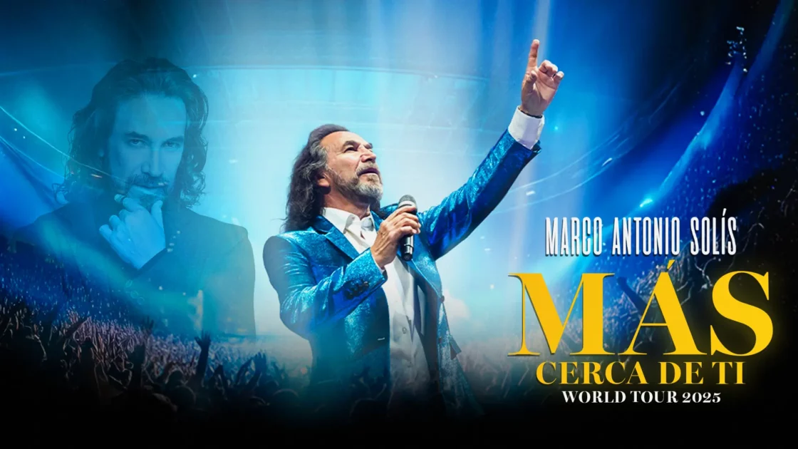Marco Antonio Solís arranco su gira “Más cerca de ti”, incluirá dos electrizantes conciertos en Los Ángeles