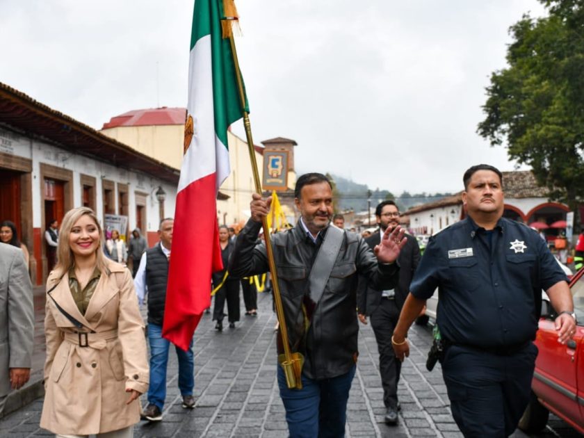 Julio Arreola Encabeza el Inicio de las Fiestas Patrias 2025 en Pátzcuaro