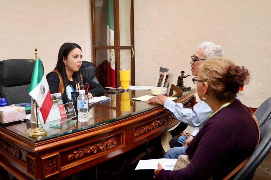 Diana Caballero restablece las audiencias ciudadanas en Queréndaro