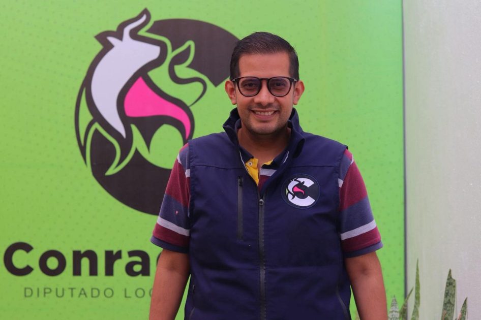 Servir con responsabilidad, es mi compromiso: Conrado Paz