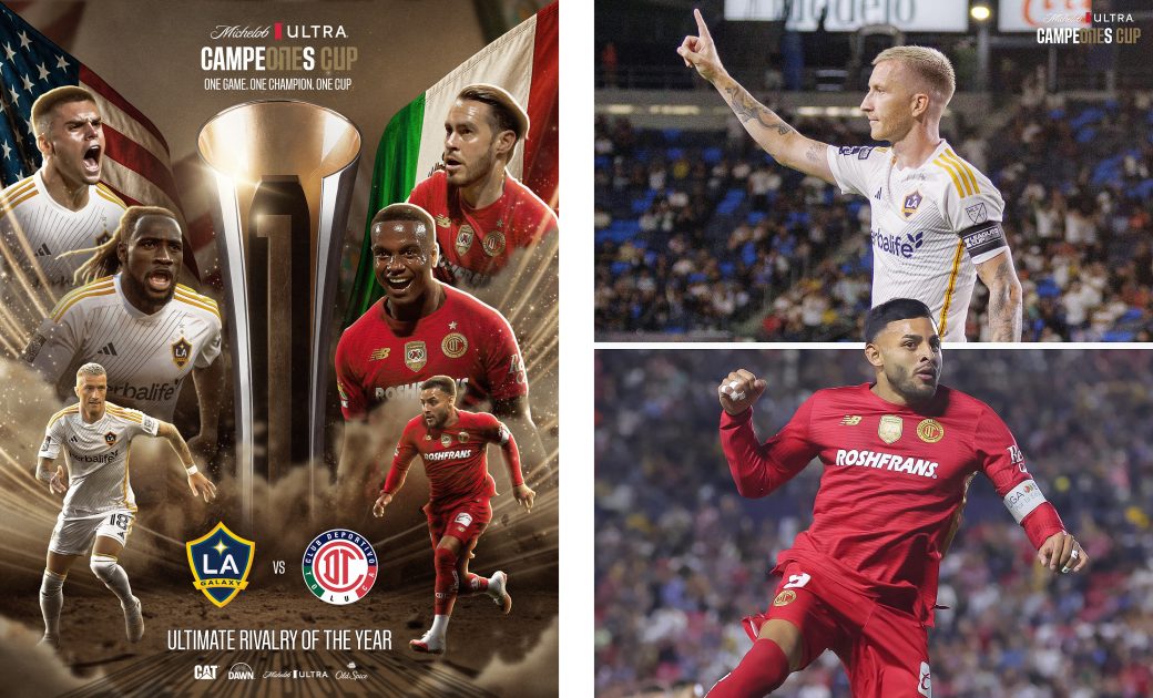 La Campeones CUP 2025 entre LA Galaxy ALAXY (MLS) y Toluca  (Liga MX) se realizará en Los Ángeles este 1 de octubre