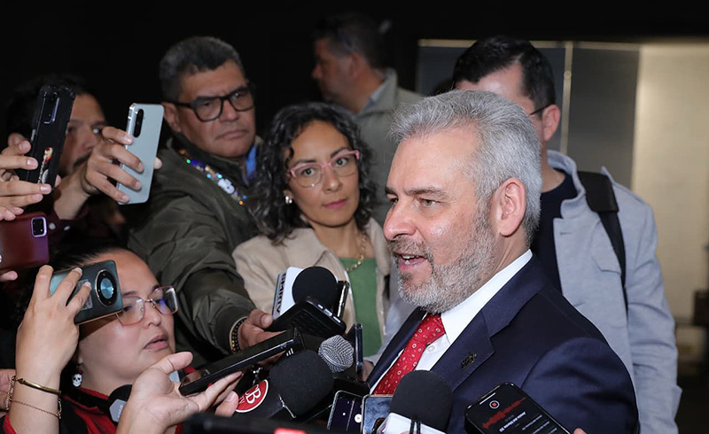 Sin afectaciones en Michoacán por tormenta “Raymond”: Bedolla