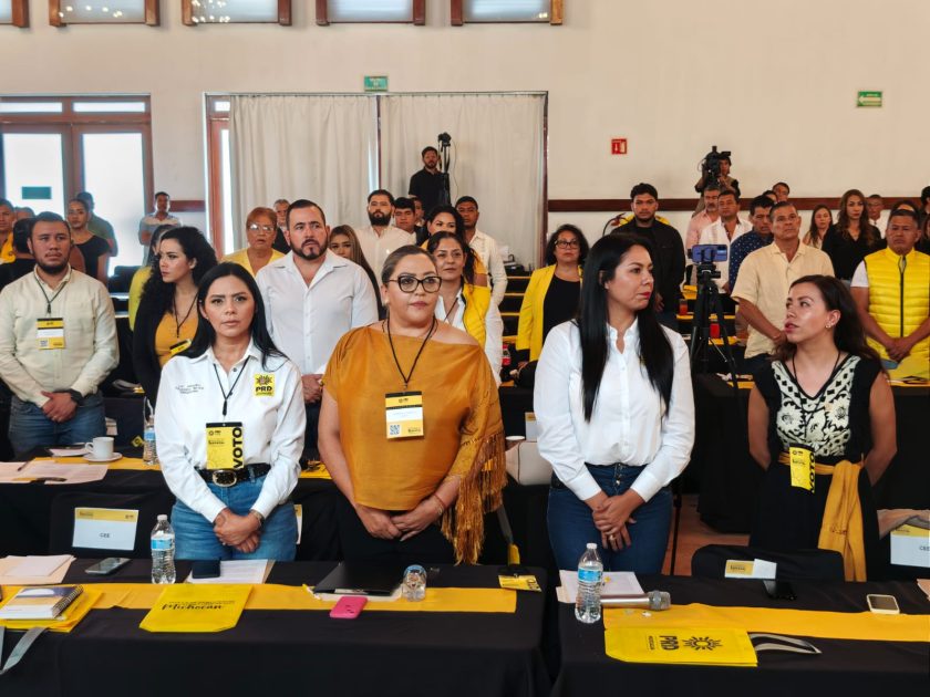El Partido de la Revolución Democrática impulsa a Araceli Saucedo Reyes rumbo al 2027