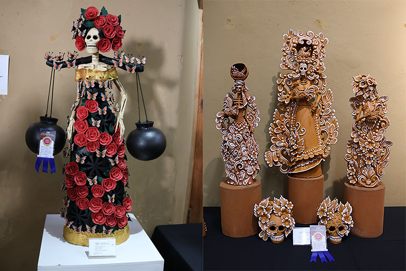 Estas son las catrinas ganadoras del 13 concurso artesanal: Casart