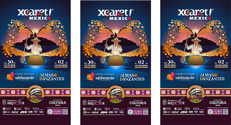 Michoacán cautivará Xcaret con la representación de Noche de Muertos purépecha: Sectur