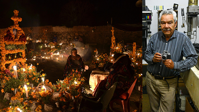 De la intimidad al espectáculo: una vida retratando la Noche de Muertos