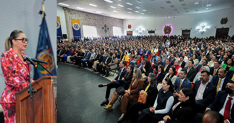 Sigamos construyendo en equipo y con equidad una Universidad Michoacana fuerte y profundamente humana: Yarabí Ávila