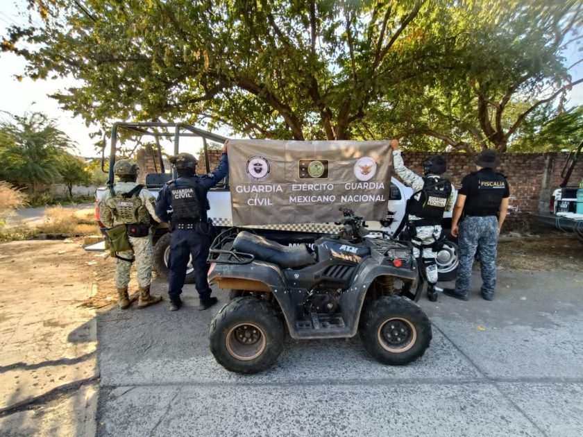 Combate frontal a delincuencia con el Plan Michoacán: Detenidas 4 personas con fusiles en Gabriel Zamora