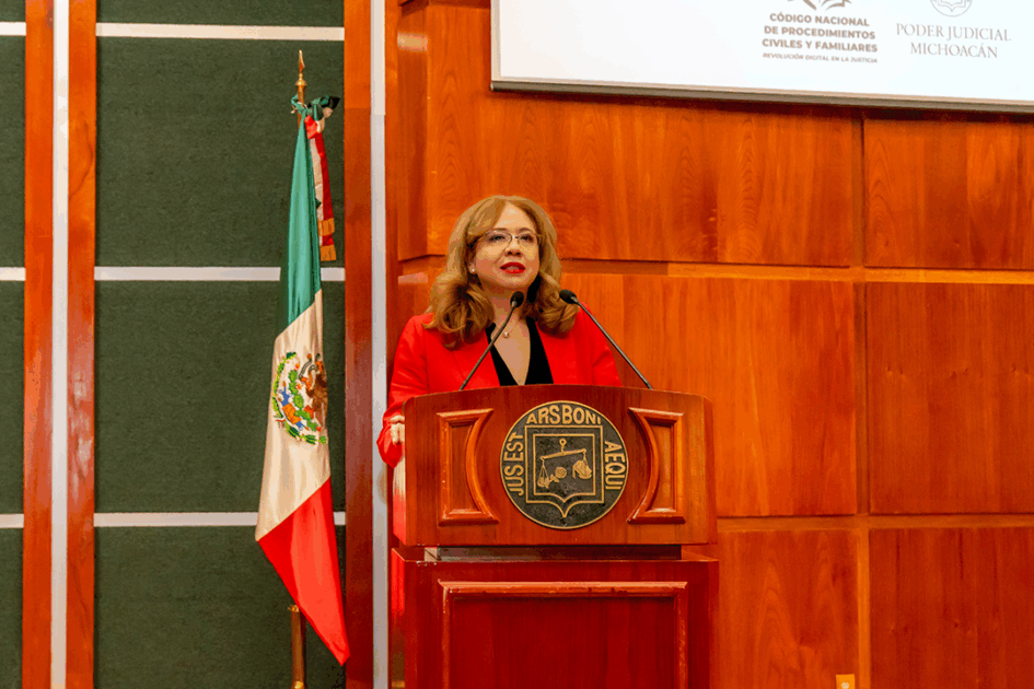 Para garantizar un alto nivel de calidad en la impartición de justicia, es prioritaria la capacitación: magistrada Monserrat Pérez Marín