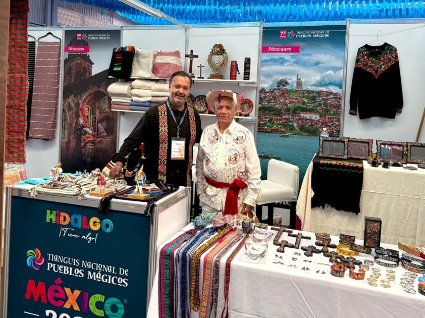 Julio Arreola impulsa a Pátzcuaro en el Tianguis de Pueblos Mágicos 2025