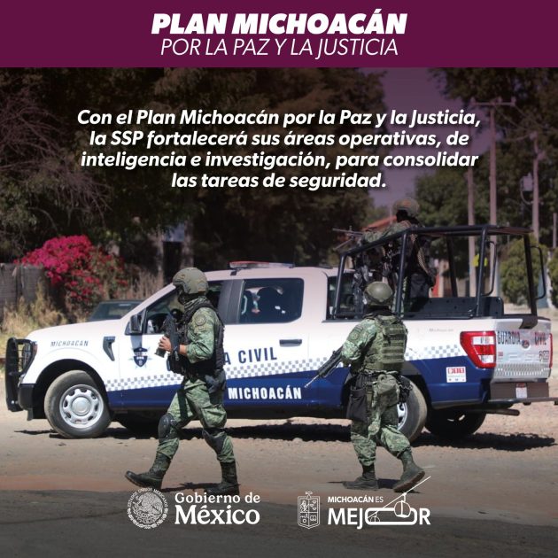 Plan Michoacán fortalece a la SSP con tecnología y equipamiento estratégico