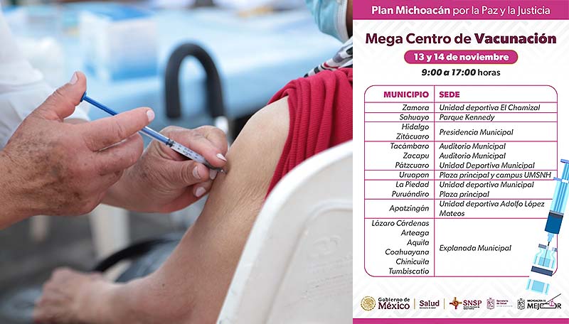 SSM instalará mega centros de vacunación en 17 municipios