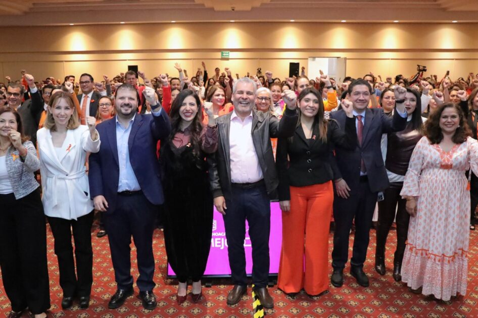 Michoacán avanza hacia la consolidación de centros de trabajo libres de violencia contra las mujeres: Bedolla