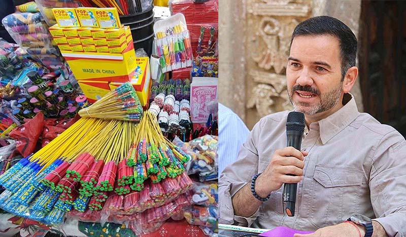 Piden no comprar pirotecnia en esta temporada decembrina