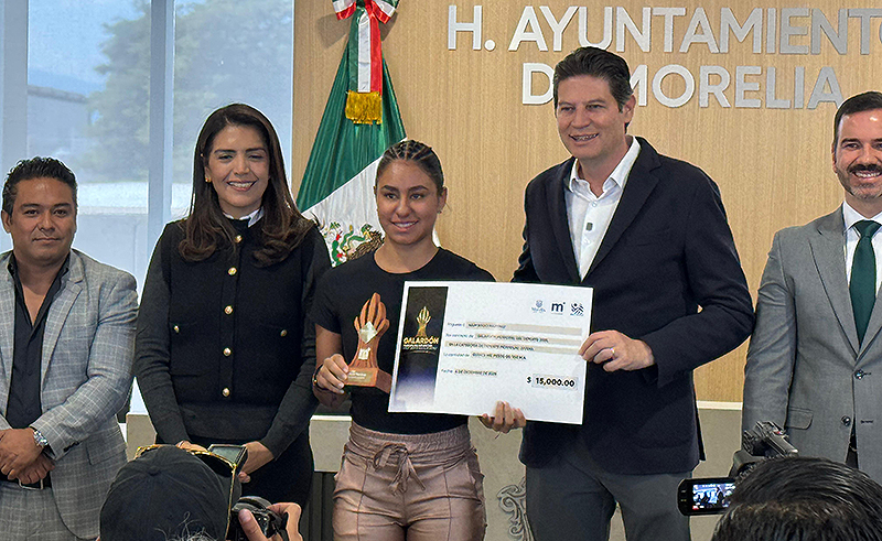 Galardonan a lo mejor del deporte moreliano