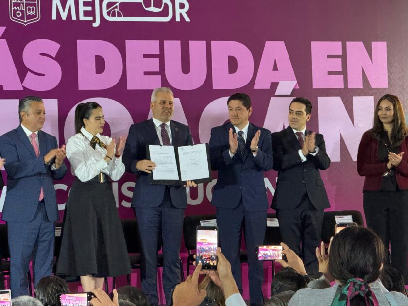 Presenta Gobierno Estatal su reforma “No más Deuda en Michoacán”