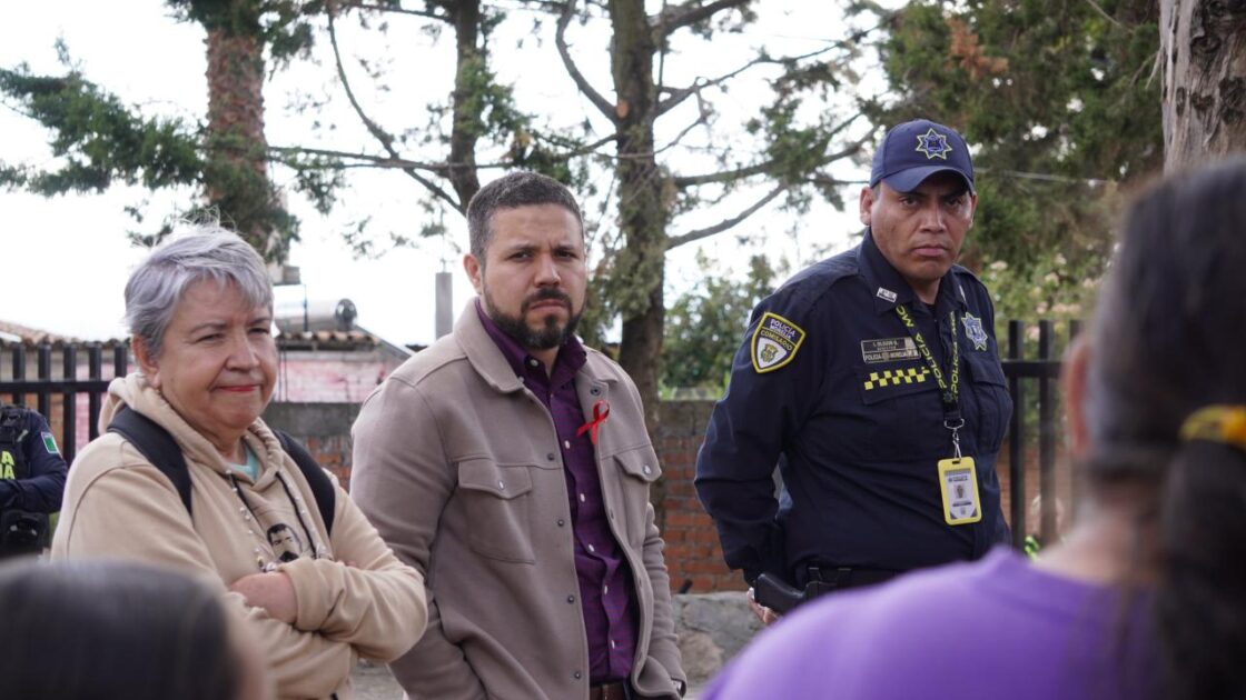Policía Morelia y CEDH refuerzan acciones de seguridad y atención en El Porvenir
